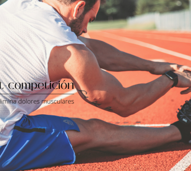 descarga piernas post competición carrera